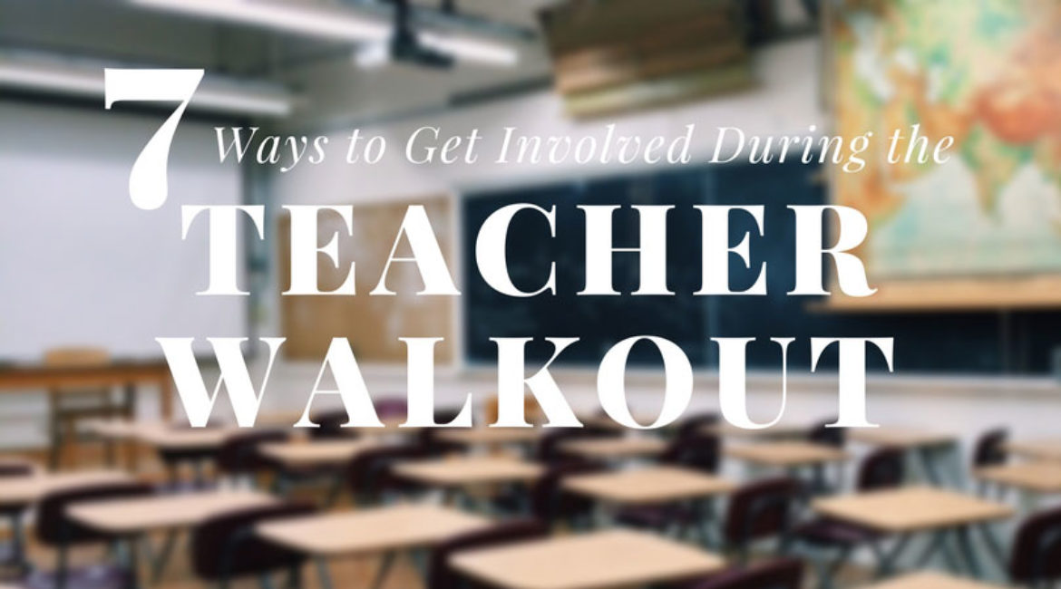 How to Get Involved During the Oklahoma Teacher Walk Out