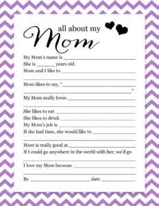 what can i make my mom for mother's day