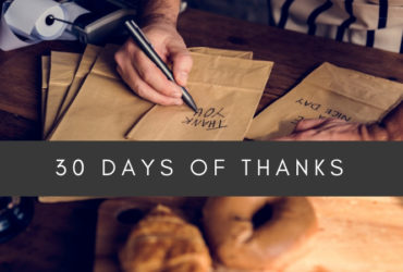 30 Days of Thanks