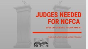 Judges for NCFCA Speech_Debate Tournament